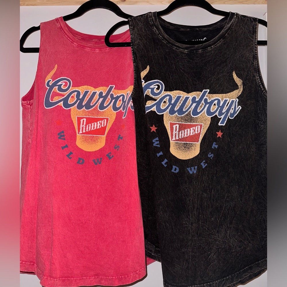 Cowboy tanks , 2 for 1